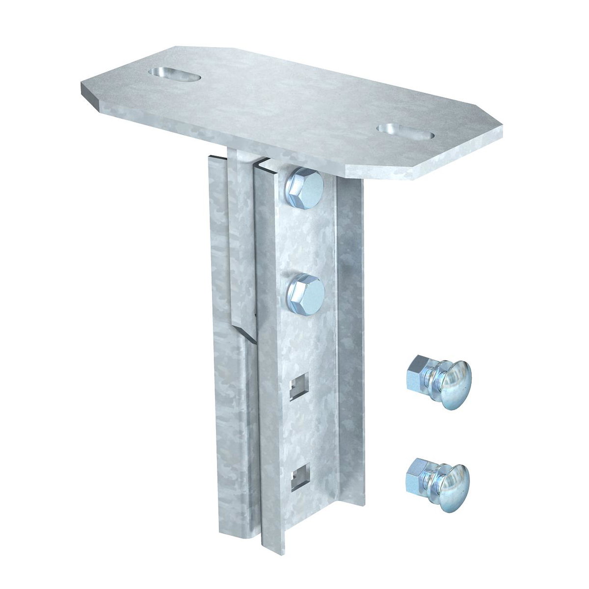 Cabeça de perfil para IS 8, variável, 90º 200mm Aço Galvanizado por imersão a quente após maquinação zinco