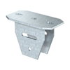 Cabeça de perfil para perfil US 7, variável 200x100 Aço Galvanizado por imersão a quente após maquinação zinco