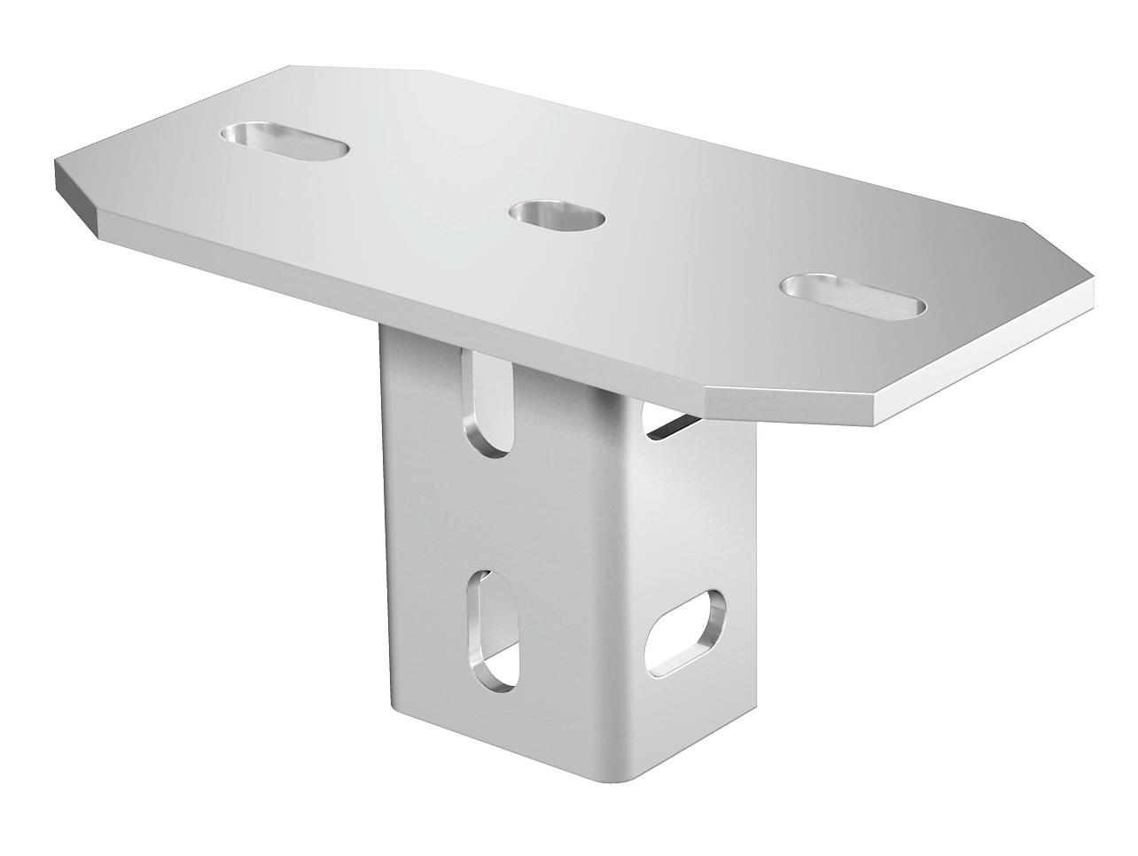 Cabeça de perfil para perfil US 7 200x100 Aço inoxidável A4 1.4571 brilhante, pós-tratamento aço inoxidável