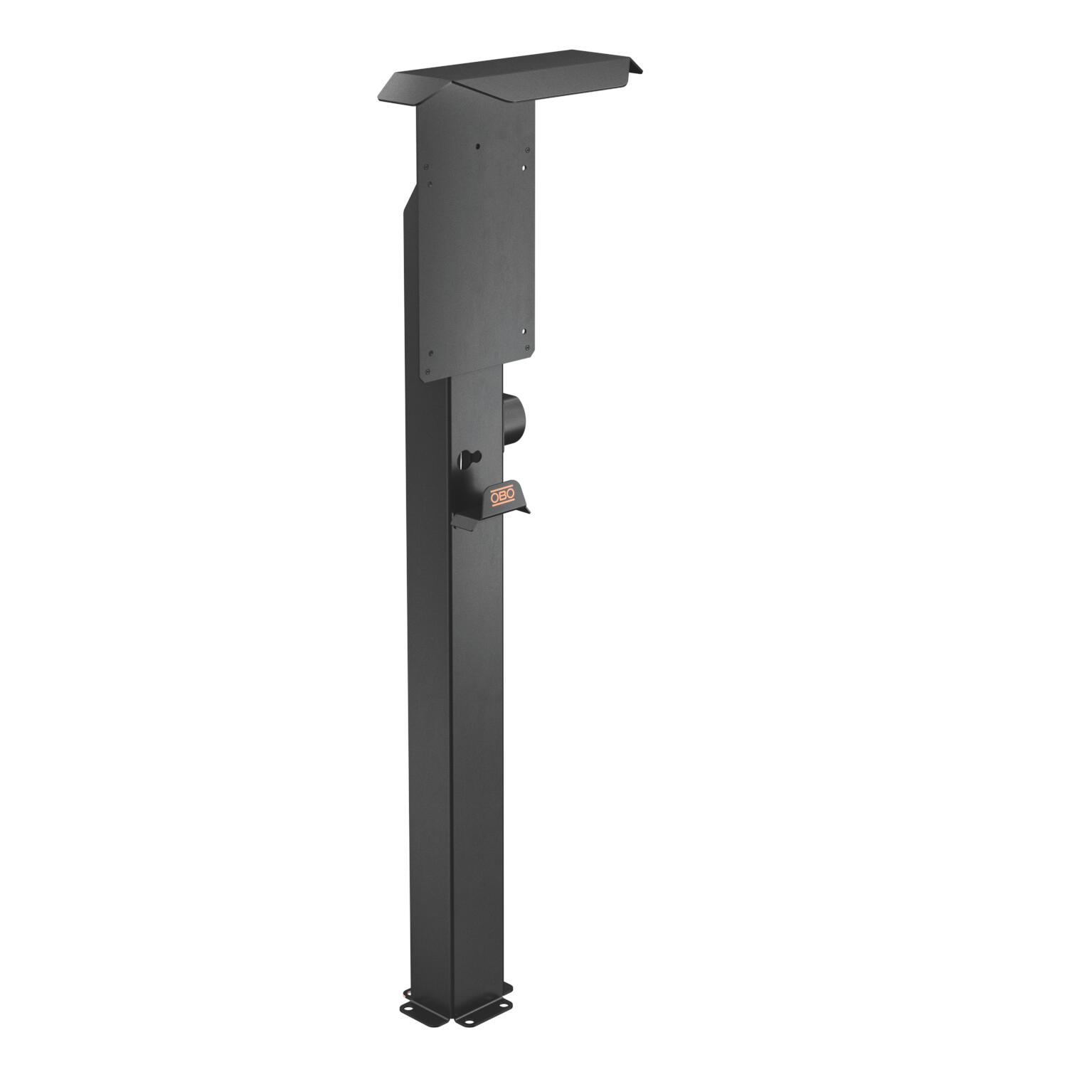 Pole Ion Wallbox 1285x391x275 Aço inoxidável A2 1.4303 revestido a pó preto