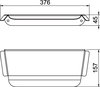 Cobertura de proteção
 Wallbox Protect
 376x157x45 Aço inoxidável, livre de ferrugem A2 1.4301 lacado preto