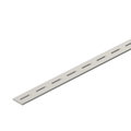 Perfil de suspensão perfurado 40x5x3000 Aço inoxidável, livre de ferrugem A2 1.4301 brilhante, pós-tratamento aço inoxidável
