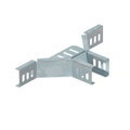 Add-on tee square version 35x50 Aço Galvanizado por imersão a quente após maquinação zinco