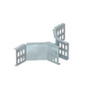 Derivação simples versão quadrada 60x50 Aço Galvanizado por imersão a quente após maquinação zinco