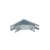 90° bend horizontal 35x50 Aço Galvanizado por imersão a quente após maquinação zinco