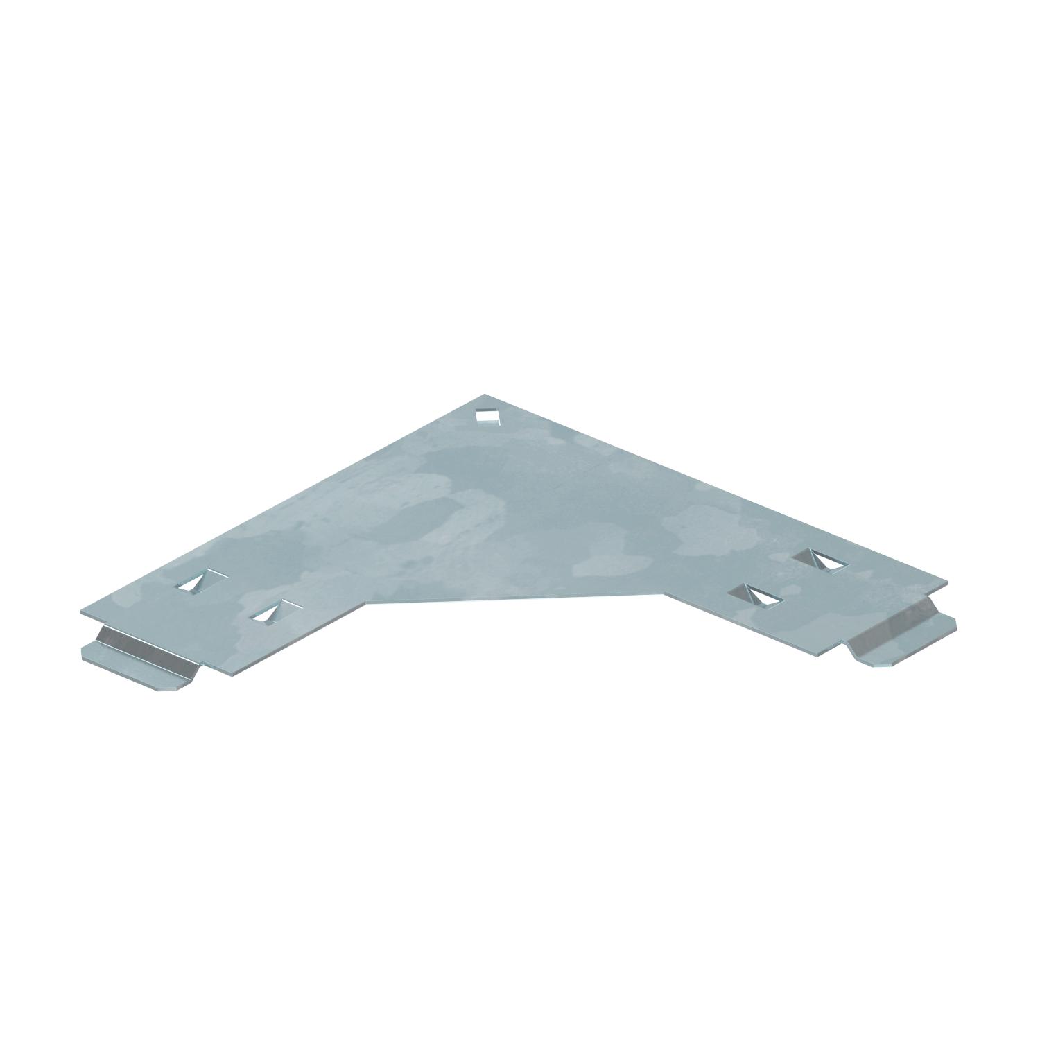 90° bend cover B50mm Aço Galvanizado por imersão a quente após maquinação zinco