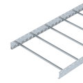 Cable ladder unperforated rung, welded 110x900x3000 Aço Galvanizado por imersão a quente após maquinação 85µm zinco