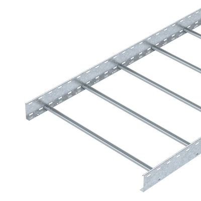 Cable ladder unperforated rung, welded 110x900x3000 Aço Galvanizado por imersão a quente após maquinação 85µm zinco