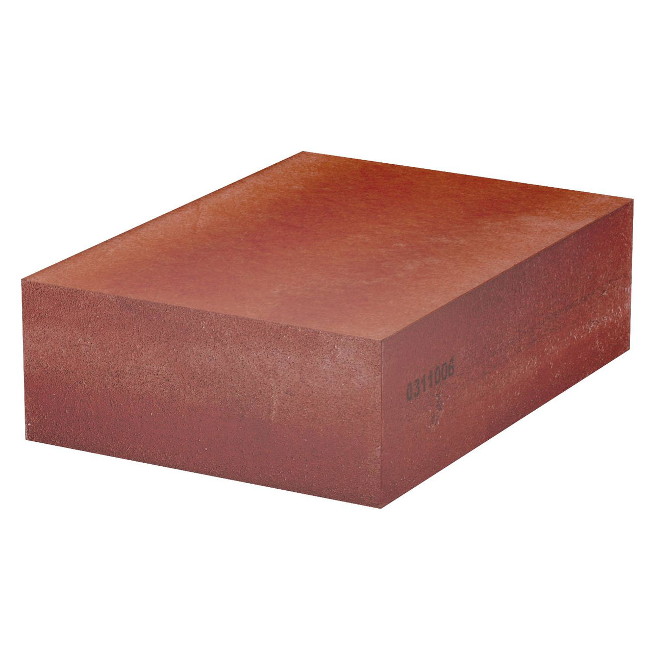 Bloco de espuma intumescente 200x144x60mm Material alveolar com elasticidade duradoura e com poros fechados castanho