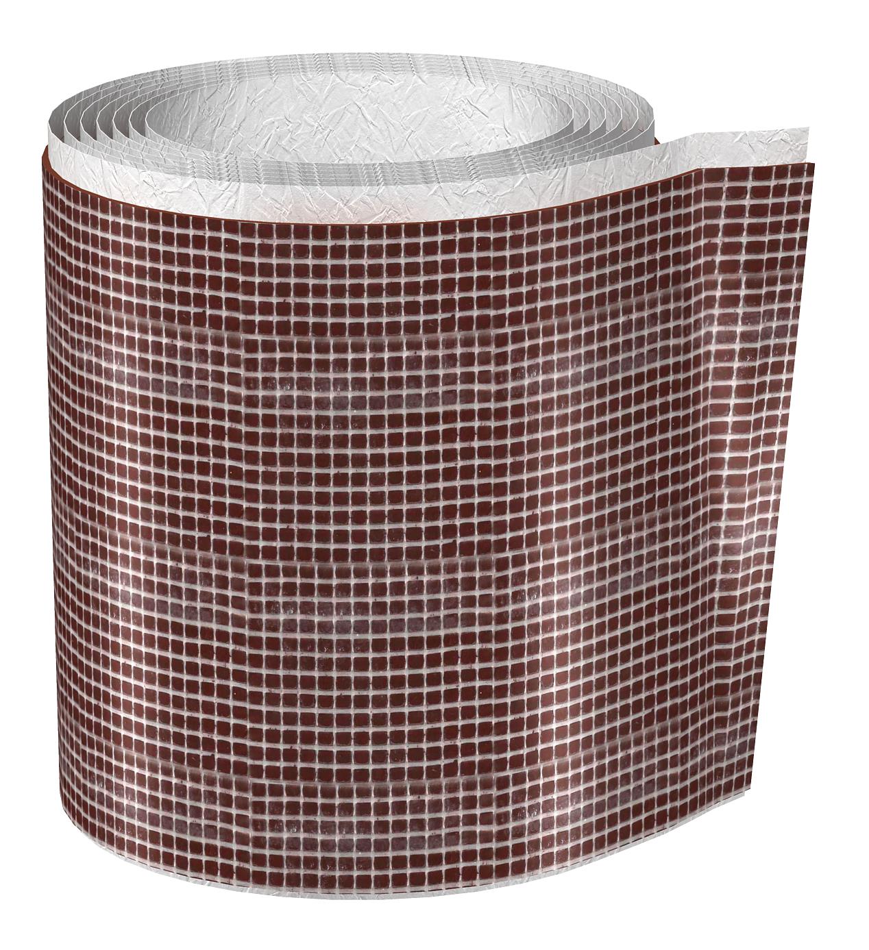 Fita intumescente material expansivo castanho