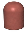 Tampão intumescente Ø65x70mm Material alveolar com elasticidade duradoura e com poros fechados castanho