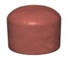 Tampão intumescente Ø107x70mm Material alveolar com elasticidade duradoura e com poros fechados castanho