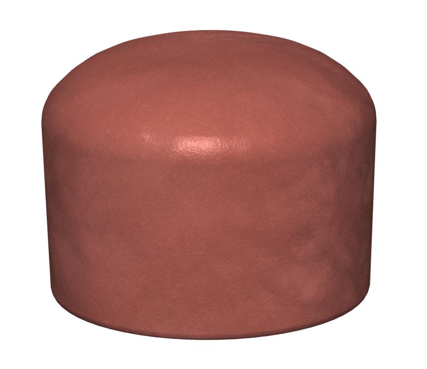 Tampão intumescente Ø107x70mm Material alveolar com elasticidade duradoura e com poros fechados castanho