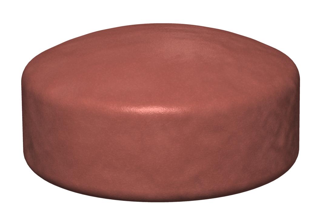 Tampão intumescente Ø165x70mm Material alveolar com elasticidade duradoura e com poros fechados castanho