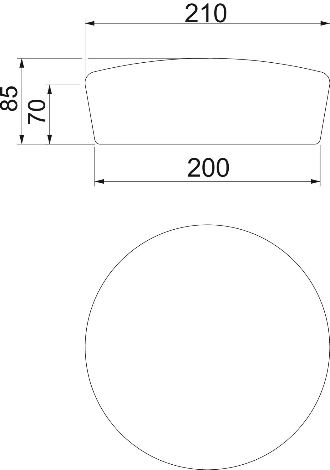 Tampão intumescente Ø200x70mm Material alveolar com elasticidade duradoura e com poros fechados castanho – Imagem 2 de 5