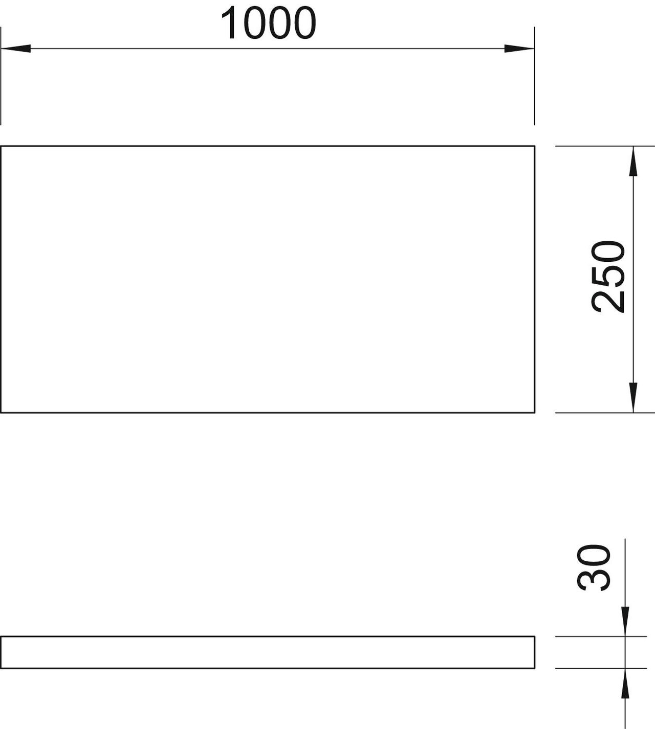 Placa de silicato de cálcio para proteção contra incêndio 1000x250x30 silicato de cálcio branco – Imagem 2 de 5