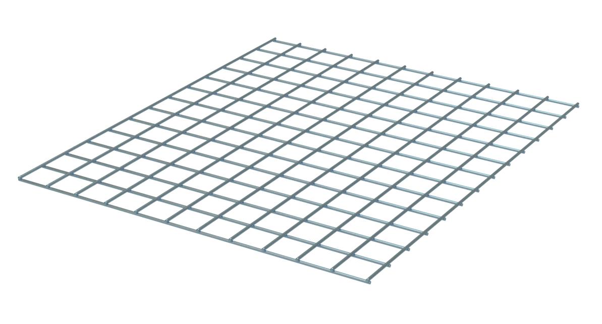 Grelha grande 1000x600mm Aço Galvanizado por imersão a quente após maquinação zinco