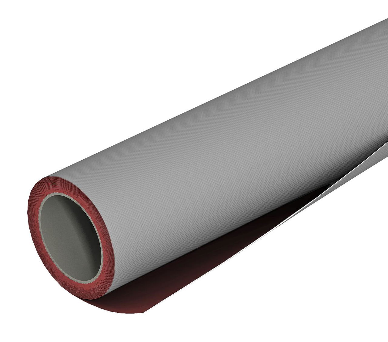 Envoltura impermeável para áreas húmidas e exterior 1100x20000 material expansivo vermelho ferrugem