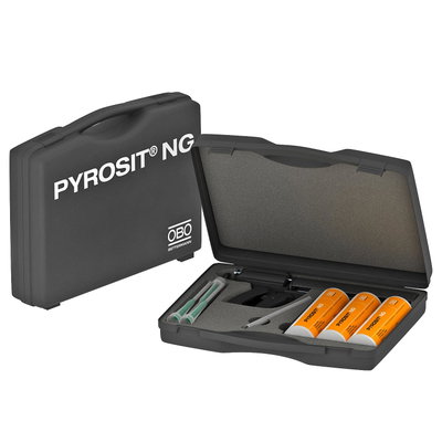 Mala antifogo Conjunto completo Plástico preto