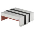 Caixa antifogo de 3 lados com selagem intumescente 300x323x116 Aço inoxidável, livre de ferrugem A2 1.4301 brilhante, pós-tratamento aço inoxidável