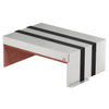 Caixa antifogo de 3 lados com selagem intumescente 300x423x166 Aço inoxidável A2 1.4113 brilhante, pós-tratamento aço inoxidável