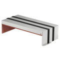 Caixa antifogo de 3 lados com selagem intumescente 300x623x166 Aço inoxidável A2 1.4113 brilhante, pós-tratamento aço inoxidável