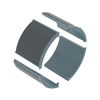 Fire protection retrofit set for airtight cavity wall box Ø68mm, H61mm material expansivo cinzento
