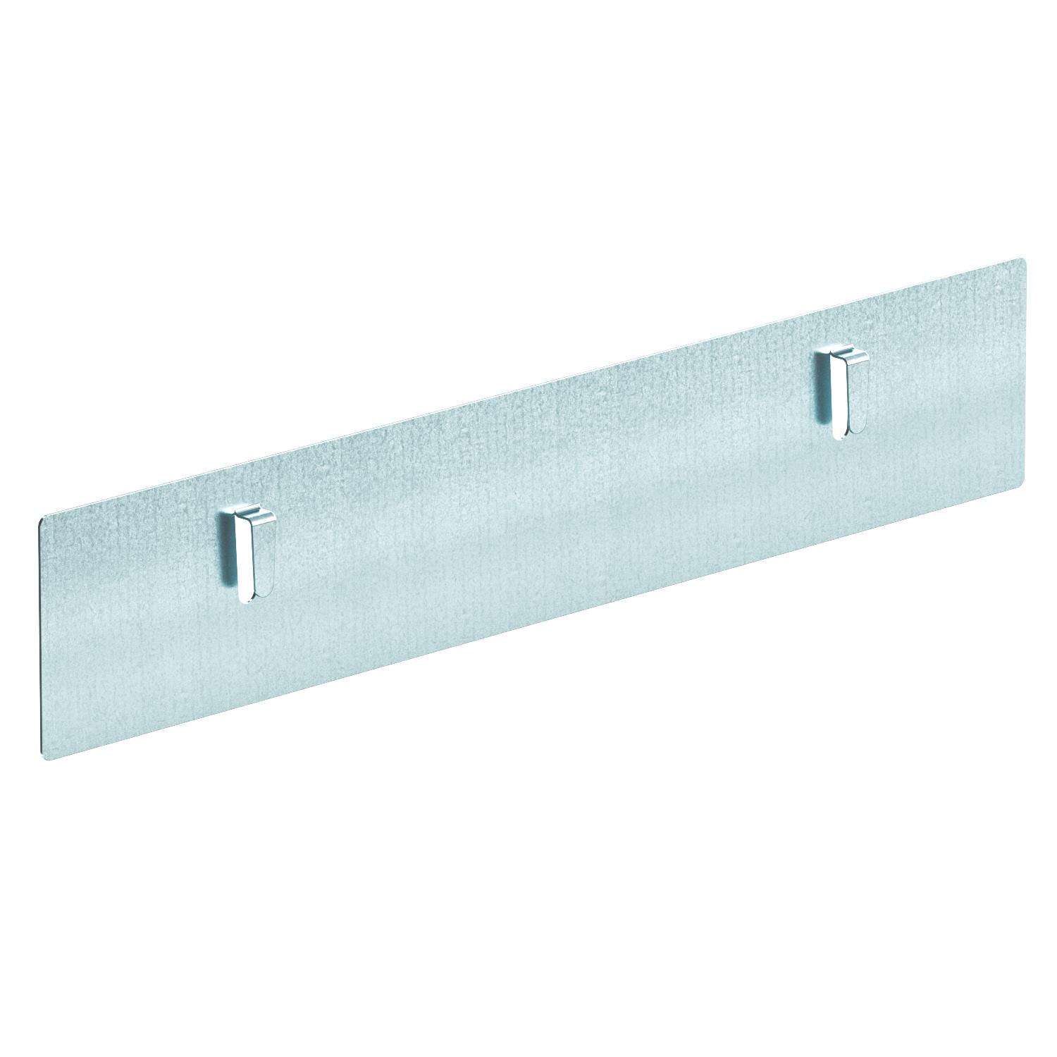 Suporte de etiqueta para caminho de cabos em varão 252x45 Aço galvanizado pelo método Sendzimir zinco