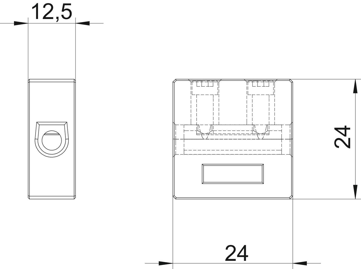 Borne cerâmico para FireBox T 10 mm² Esteatite creme – Imagem 2 de 3