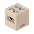 Borne cerâmico para FireBox T 10 mm² Esteatite creme