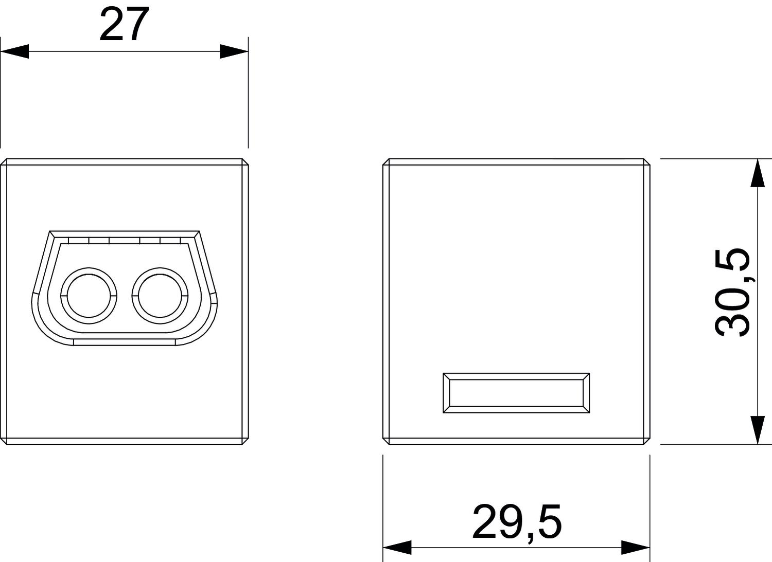 Borne cerâmico para FireBox T 16 mm² Esteatite creme – Imagem 2 de 3