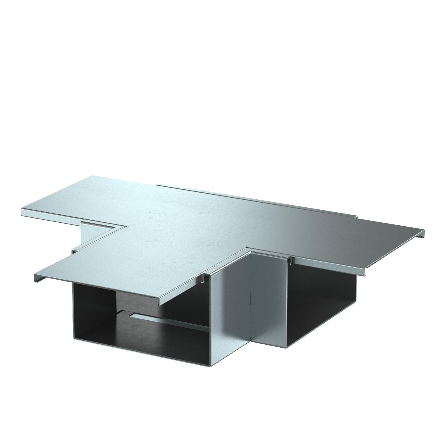 Derivação em T com tecido antifogo 600x400x120 Aço galvanizado pelo método Sendzimir zinco