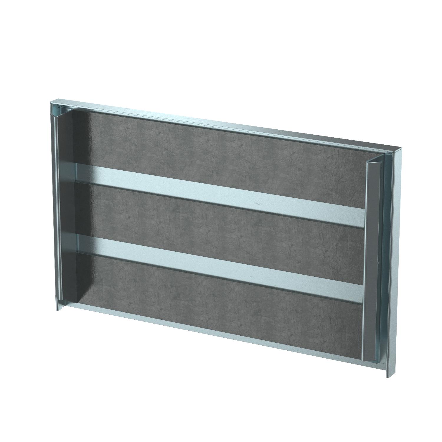 Topo com tecido antifogo 205x20x121 Aço galvanizado pelo método Sendzimir zinco