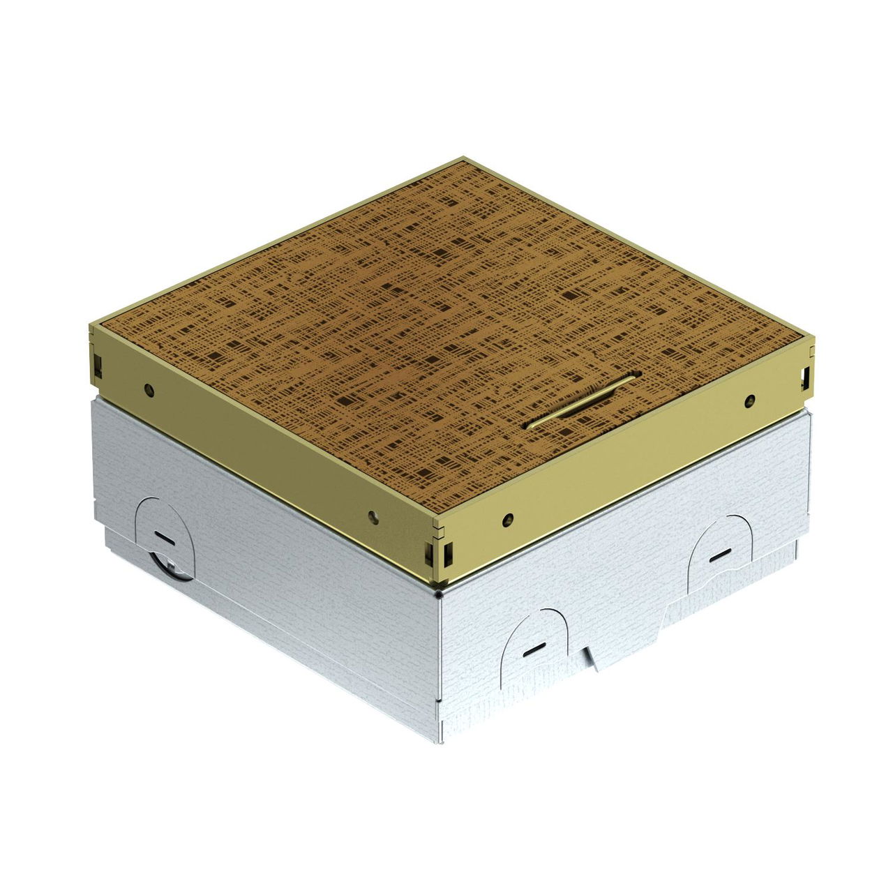 Floor socket unequipped, Hammer blow 140x140x75