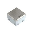 Floor socket unequipped, Cross hatch 140x140x110
