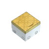 Floor socket unequipped, Oriental 140x140x110