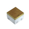 Floor socket unequipped, Hammer blow 140x140x110