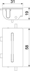 Cord outlet with handle for UDHOME2 