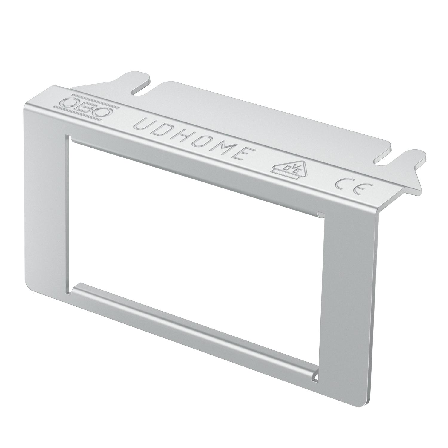 Suporte de montagem UDHOME-ONE 2x Modul 45 45x52x115 Aço inoxidável, livre de ferrugem