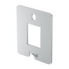 Espelho para conectores para UDHOME-ONE Tipo A 38x46x1,5 Aço inoxidável, livre de ferrugem