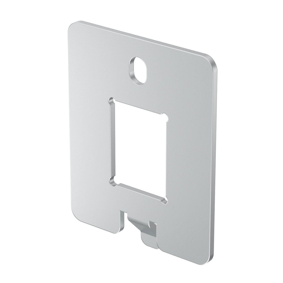 Espelho para conectores para UDHOME-ONE Tipo C 38x46x1,5 Aço inoxidável, livre de ferrugem