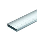 Calha de pavimento, 2 peças 2 vias 2000x190x38 Aço galvanizado pelo método Sendzimir