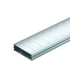 Calha de pavimento, 2 peças 2 vias 2000x190x48 Aço galvanizado pelo método Sendzimir