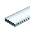 Calha de pavimento, 2 peças 3 vias 2000x250x58 Aço galvanizado pelo método Sendzimir