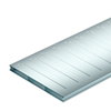 Calha de pavimento, 2 peças 3 vias 2000x350x28 Aço galvanizado pelo método Sendzimir