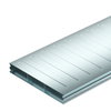 Calha de pavimento, 2 peças 3 vias 2000x350x48 Aço galvanizado pelo método Sendzimir