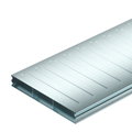 Calha de pavimento, 2 peças 3 vias 2000x350x48 Aço galvanizado pelo método Sendzimir