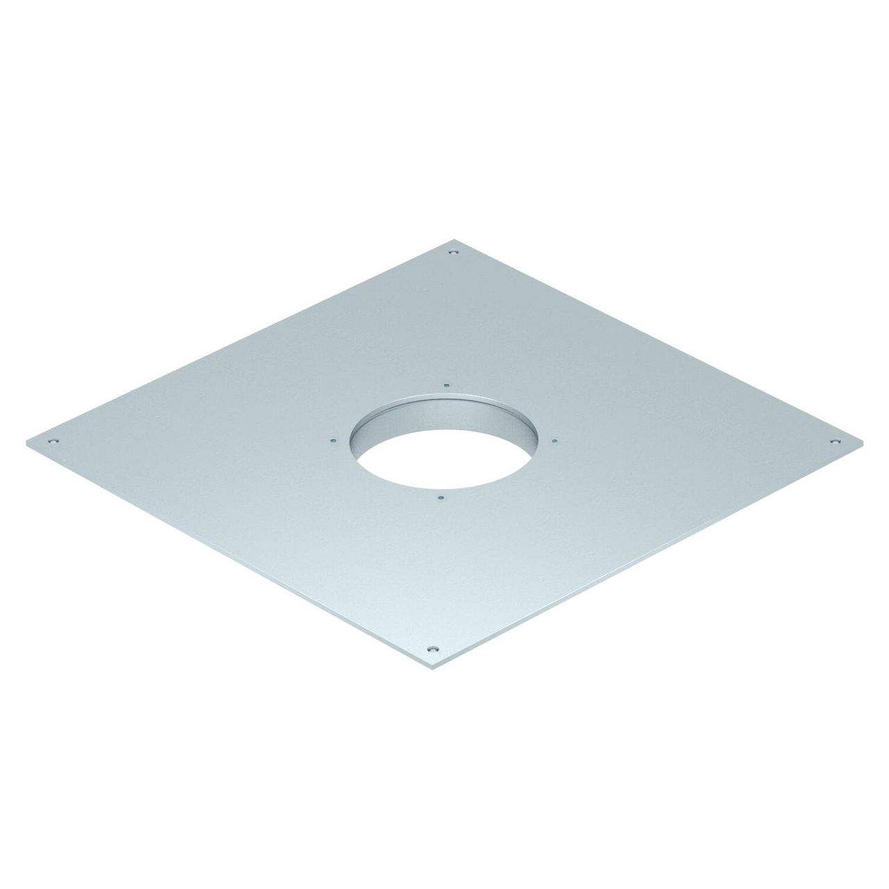 Mounting lid 350-3 for GES R2 383x383x28 Aço galvanizado pelo método Sendzimir
