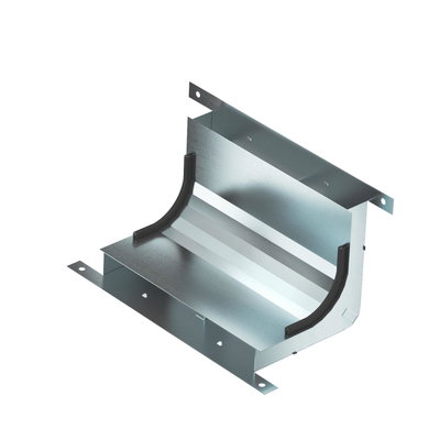 Cotovelo 2 vias para EÜK-2 270x177,7x177,7 Aço galvanizado pelo método Sendzimir