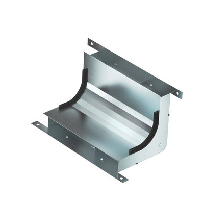 Cotovelo 2 vias para EÜK-2 330x177,7x177,7 Aço galvanizado pelo método Sendzimir
